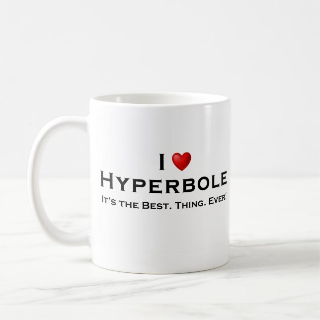 Café Taza de juego de palabras (Izquierda)