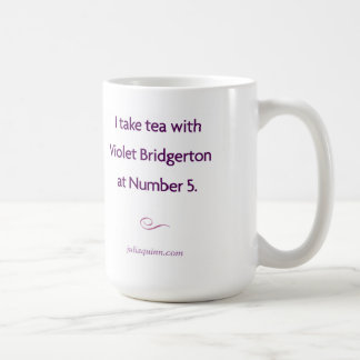 Café Taza de Julia Quinn "Bridgerton violeta"