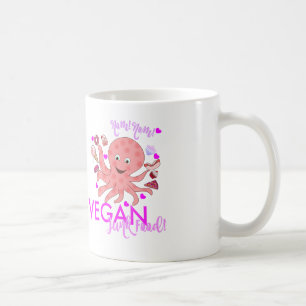 Café Taza de JUNK FOOD del VEGANO de Nom NoM