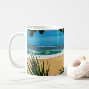 Café Taza de Kauai de la playa de Ke'e
