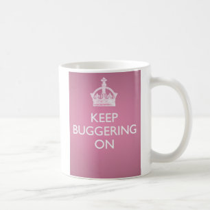 Café Taza de KBO - palidezca - rosa