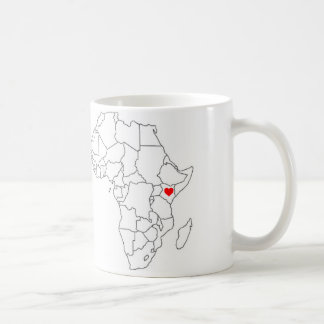 Café Taza de Kenia, África