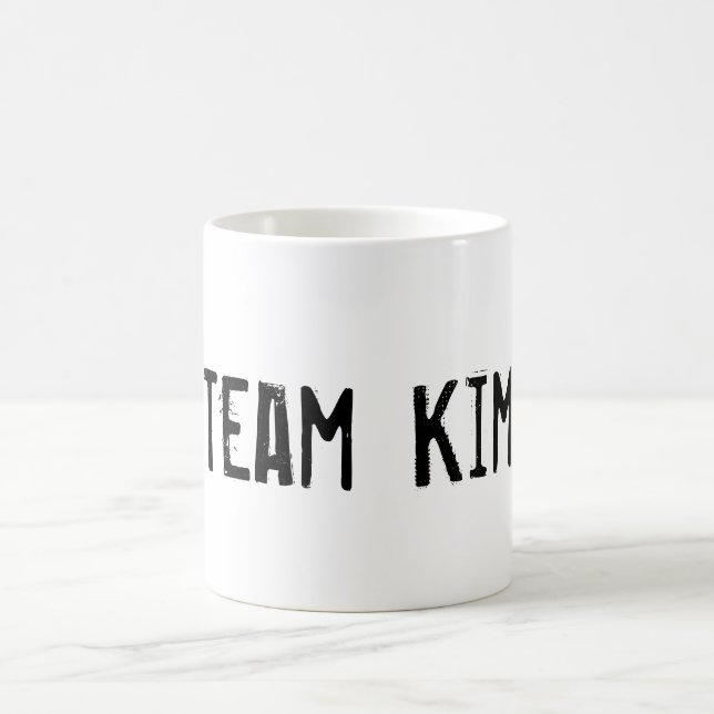 Café Taza de Kim del equipo (Centro)