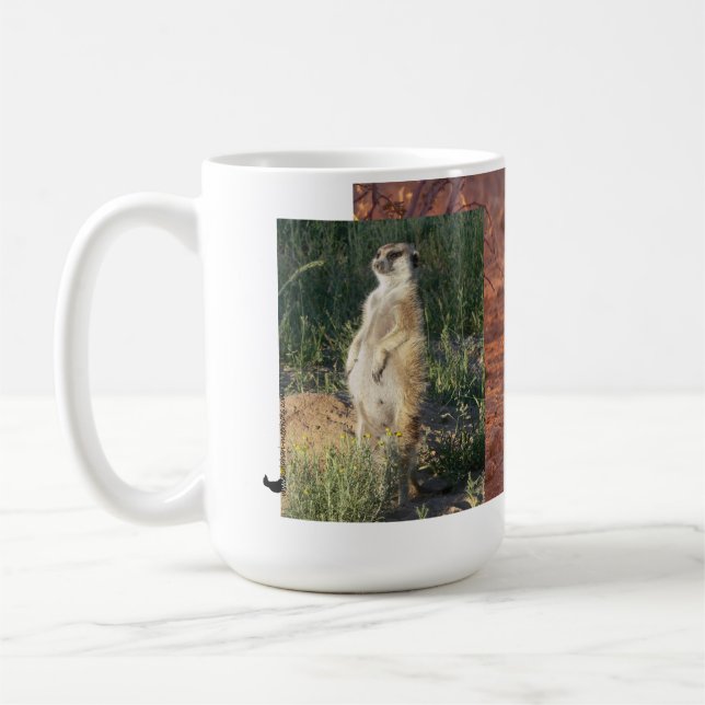 Café Taza de Kleintjie Meerkat (Izquierda)