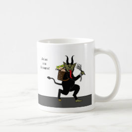 Café Taza de Krampus del vom de Gruss (saludos de