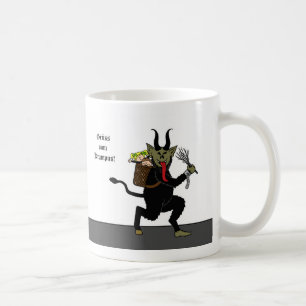 Café Taza de Krampus del vom de Gruss (saludos de