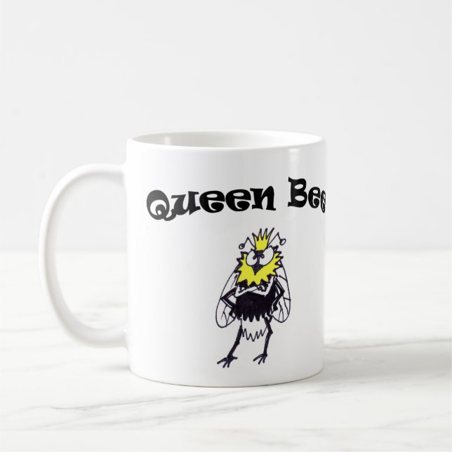 Café Taza de la abeja reina (Izquierda)