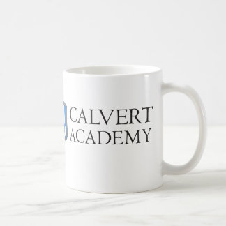 Café Taza de la academia de Calvert (blanca)