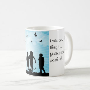 Café taza de la acogida