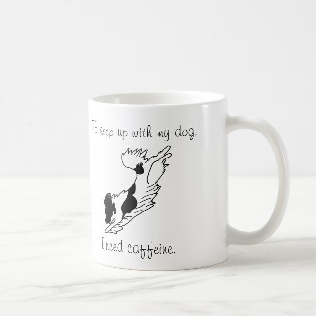 Café Taza de la agilidad del perro (Derecha)