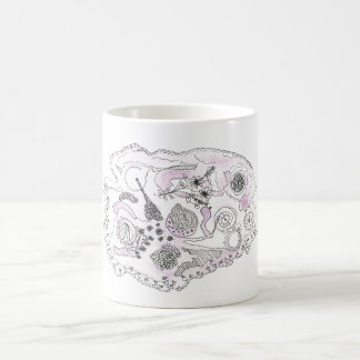 Café taza de la ameba