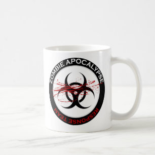 Café Taza de la apocalipsis del zombi