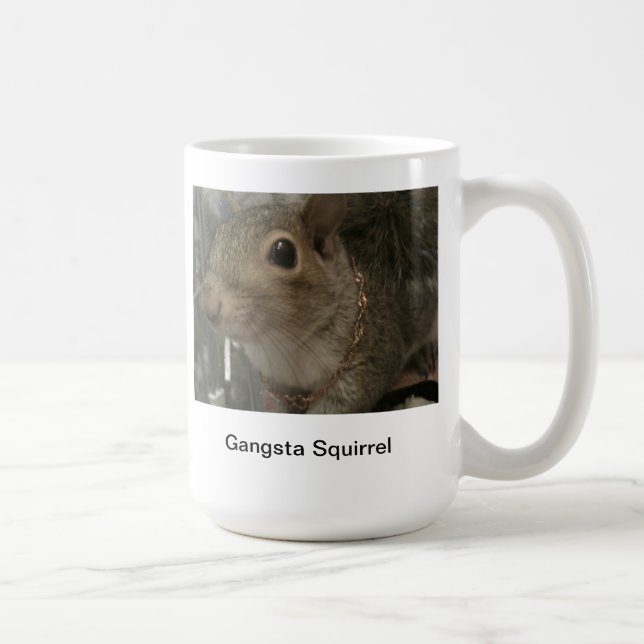 Café Taza de la ardilla de Gangsta (Derecha)