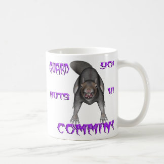 Café Taza de la ardilla del asesino