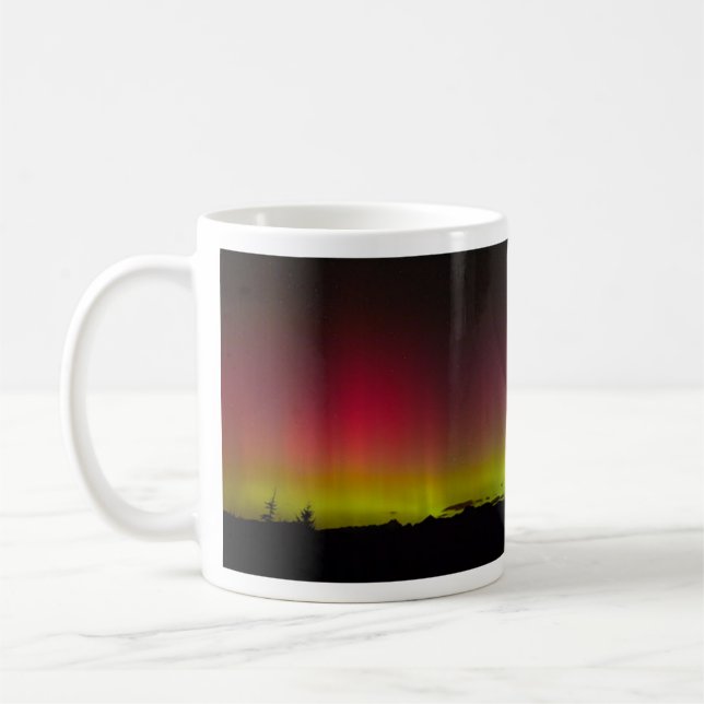 Café taza de la aurora boreal (Izquierda)