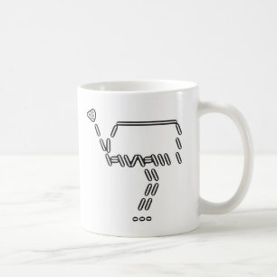 Café Taza de la avestruz de Digi
