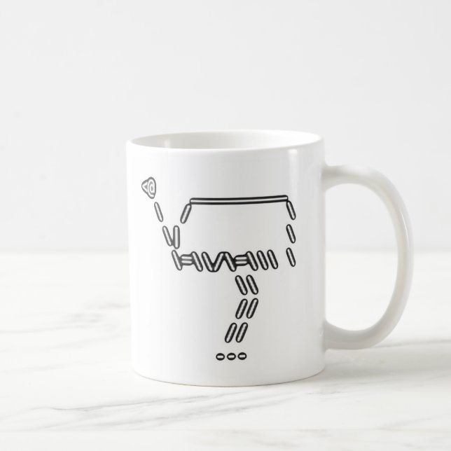Café Taza de la avestruz de Digi (Derecha)