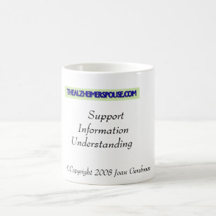 Café Taza de la ayuda del cónyuge de Alzheimer