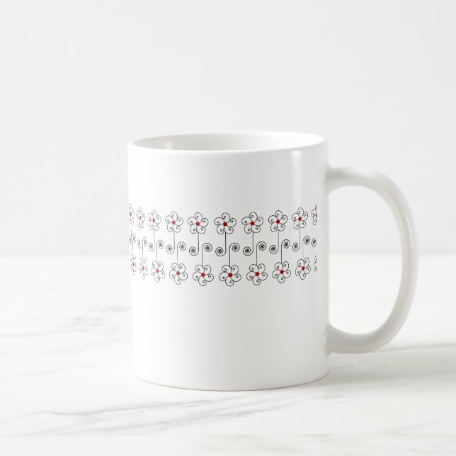 Café Taza de la banda de los ramilletes (Derecha)