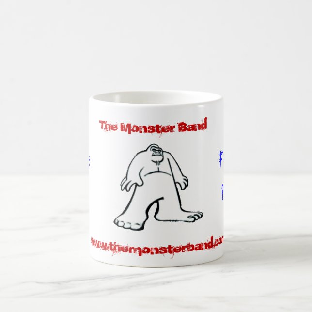 Café Taza de la banda del monstruo (Centro)