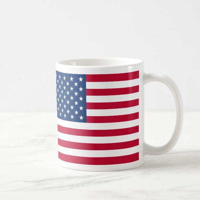 Café Taza de la bandera americana (Derecha)