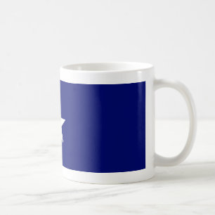 Café Taza de la bandera azul de Bonnie