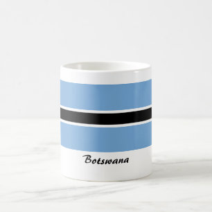Café Taza de la bandera de Botswana