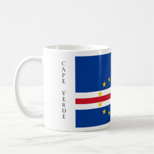 Café Taza de la bandera de Cabo Verde