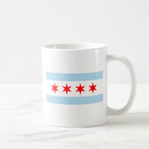 Café Taza de la bandera de Chicago