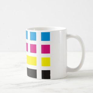 Café Taza de la bandera de CMYK