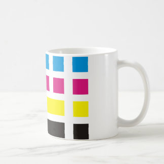 Café Taza de la bandera de CMYK