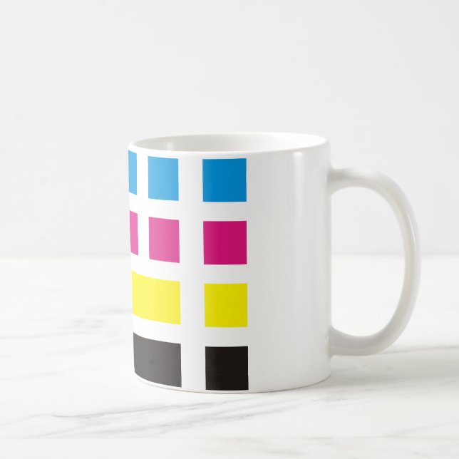 Café Taza de la bandera de CMYK (Derecha)