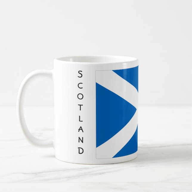 Café Taza de la bandera de Escocia (Izquierda)