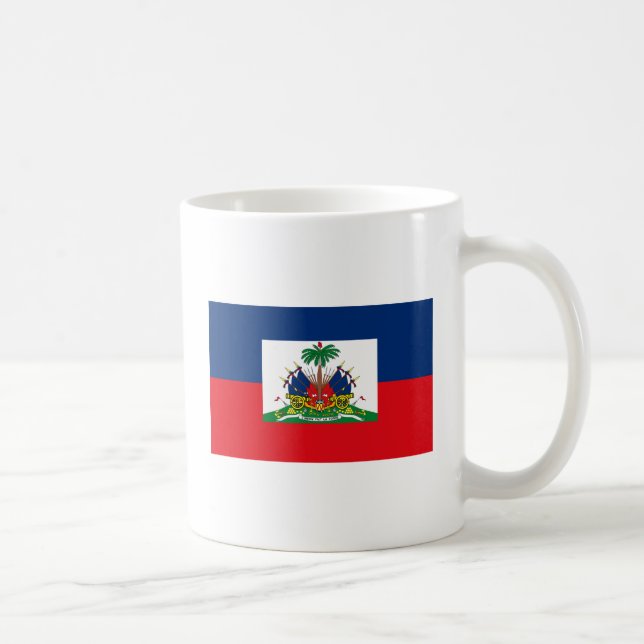 Café Taza de la bandera de Haití (Derecha)