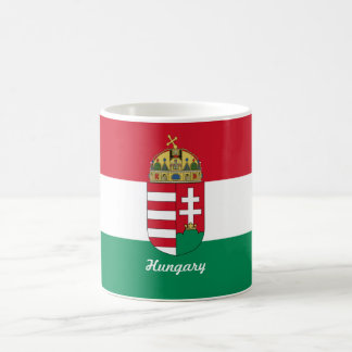 Café Taza de la bandera de Hungría