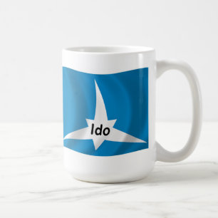 Café Taza de la bandera de Ido