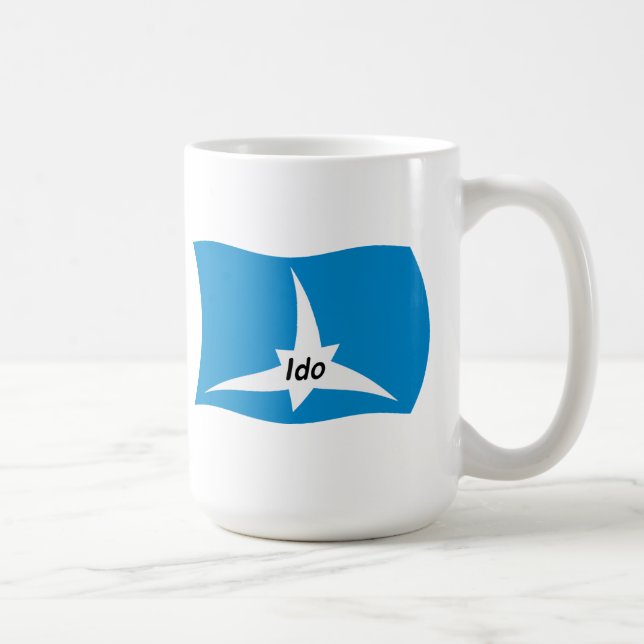 Café Taza de la bandera de Ido (Derecha)