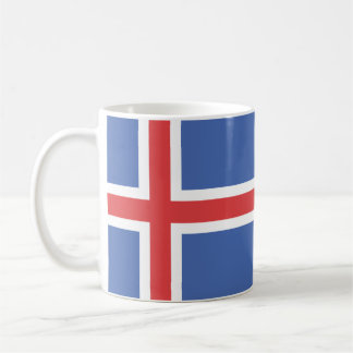 Café Taza de la bandera de Islandia