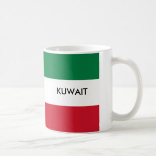 Café Taza de la bandera de Kuwait