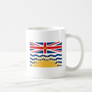 Café Taza de la bandera de la Columbia Británica