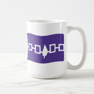 Café Taza de la Bandera de la Confederación Iroquesa