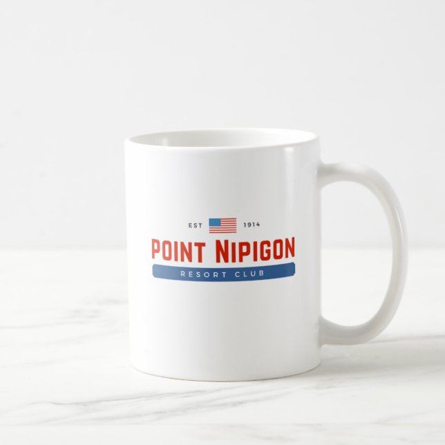 Café Taza de la bandera de Nipigon (Derecha)