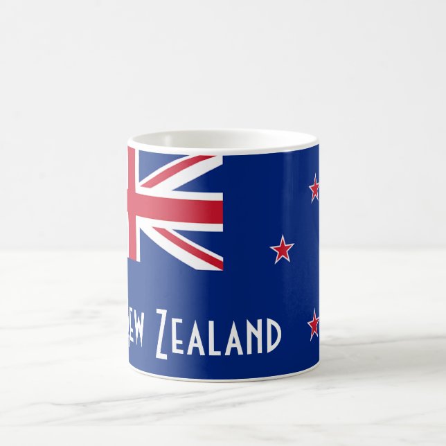 Café Taza de la bandera de Nueva Zelanda (Centro)
