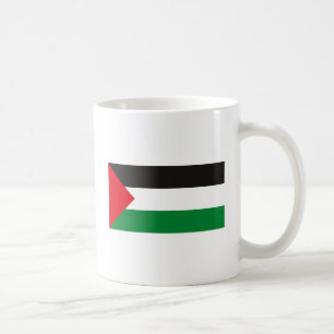 Café Taza de la bandera de Palestina