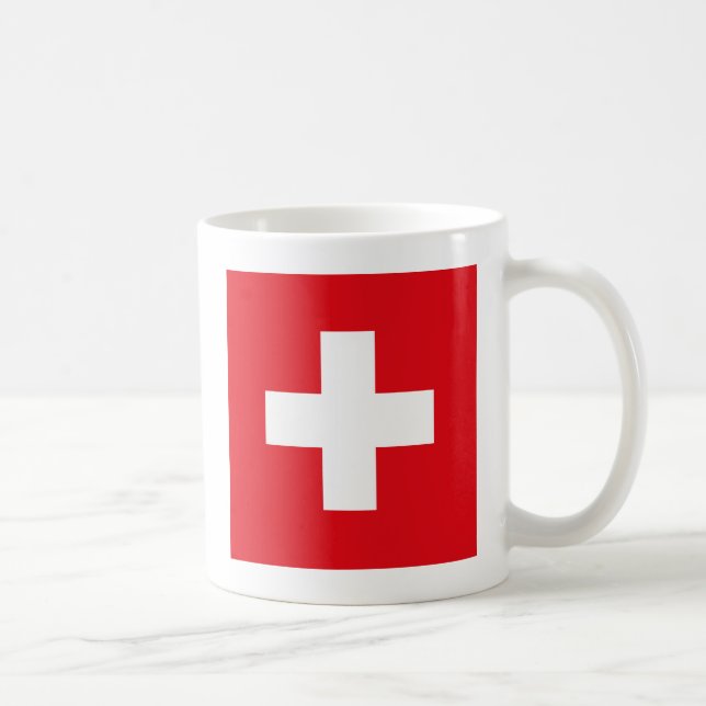 Café Taza de la bandera de Suiza (Derecha)