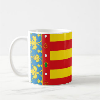 Café Taza de la bandera de Valencia