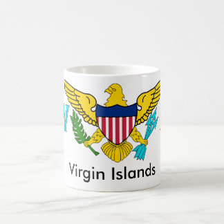 Café Taza de la bandera del estado de las Islas