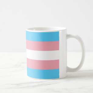 Café Taza de la bandera del orgullo del transexual