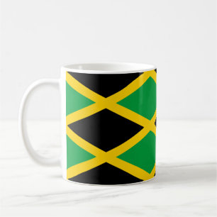 Café Taza de la "bandera jamaicana" de Paul McGehee