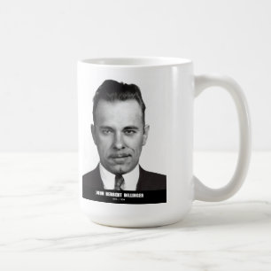 CAFÉ TAZA DE LA BEBIDA DE JOHN DILLINGER
